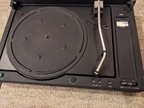 Braun 550 turntable - braun, ps
