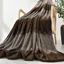 Wolldecke Plüschdecke