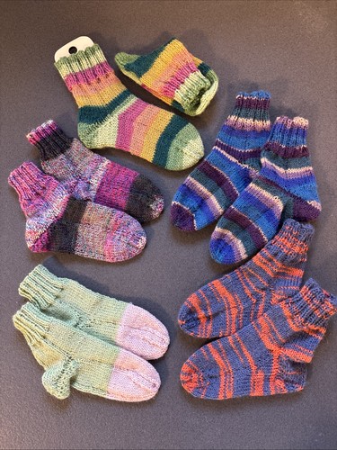 Handgestrickte socken gr - socken,