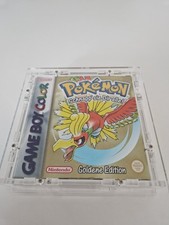 Pokémon: Goldene Edition (Nintendo Game Boy Color) Anleitung & OVP + Acryl-Case