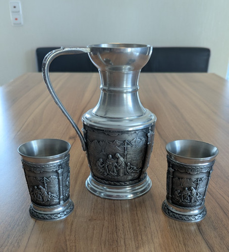 Teiliges zinn set ca - teiliges,