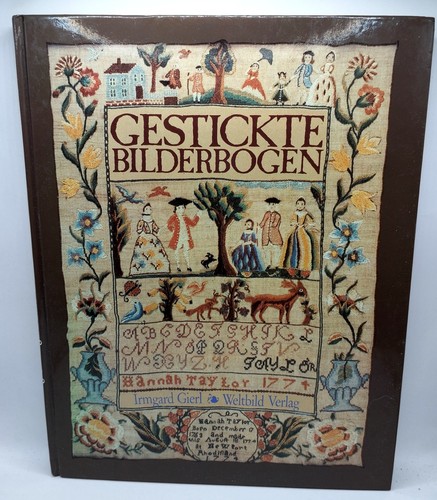 Gestickte bilderbogen alte - gestickte,