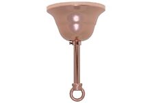 Baldachin Leuchtenaufhängung verkupfert 90x58 flämisch Lampen- Leuchtenbaldachin