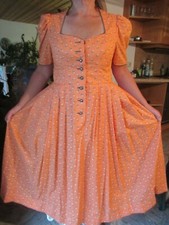 1 oranges Dirndl Größe 42 von Chiemseer Dirndl und Tracht neuwertig