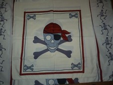 Modena Basic Piraten Bettwäsche  80x80 u. 140x200 cm