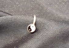 Toller Jing Jang -Yin Yang Ohrstecker 925er Silber und Nasenklemme Schmuck - NEU