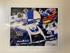 Juan Pablo Montoya BMW Williams Lithographie Kunstdruck 60x50 cm F1 Formel 1 