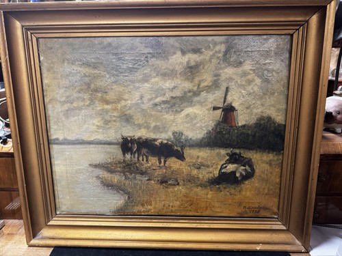 öl gemälde hans knudsen - hans,
