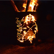 Feuertonne aus Ölfass – Garten Feuerstelle – verschiedene Motive