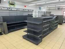 Regal Bio Markt Gondelregal Lebensmittelregal Verkaufsregal 2,5m 7016 Drogerie