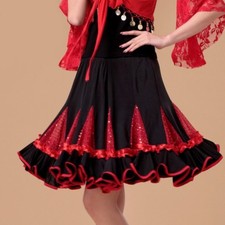 Damen Pailletten Stretch