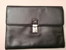 Original BBS Motorsport Aktentasche Fanwear Tasche Echt Leder Braun SAMMLER