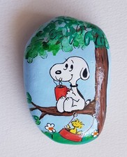 bemalter Stein "schattiges