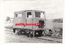 Foto Bahnhof Stargard Drezyna PKP DM-807 Eisenbahn Draisine Pommern G326