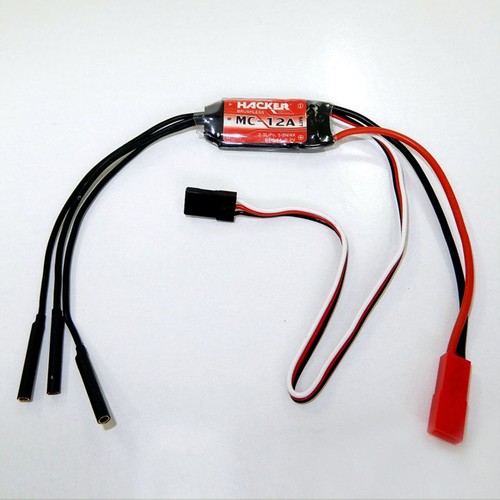 Hacker 12a brushless - brushless, regler