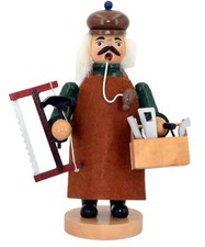 Räuchermännchen Beruf Tischler 20cm Rauchfigur Schreiner Handwerker Zimmermann