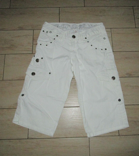 Weiße jeans caprijeans - jeans,
