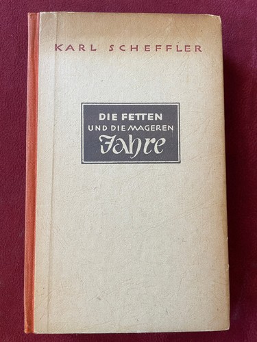 Karl scheffler die - scheffler:, und