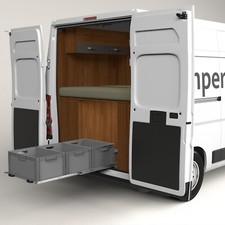 Heckauszug - Kastenwagen -