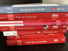 9 Julia Romanhefte/ 8 weitere