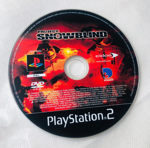 Videospiel project snowblind - project,