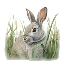 Sticker rabbit car - sticker,