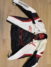 Mottorad leder jacke