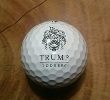 Trump Golfball Irland Doonbeg Donald Trump Doughmore Bay Selten Sammlerstück 