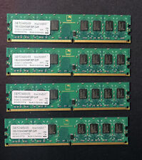 4 x Swissbit 2GB DDR2 800MHz PC2-6400U-555 PC Speicher RAM MEU02G64D6BF2EP-2AR