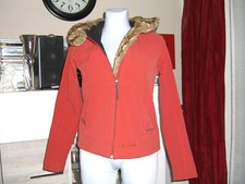 Marmot Furlong Softshell Kapuzen Jacke Damen M rostrot rostbraun 