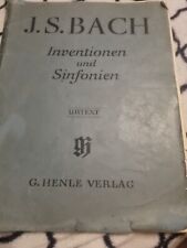 J. S. Bach Inventionen