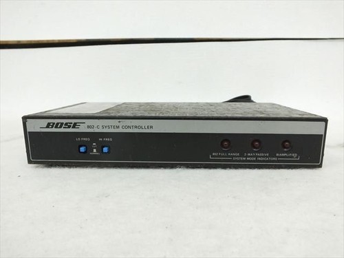 Bose 802 system - system, controller