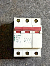 Klöckner Moeller FAZ C16A Leitungsschutzschalter 3-polig LS-Schalter 16A