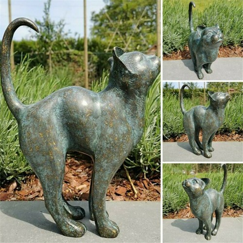 Schöne katze statue - schöne,