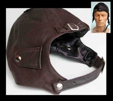 SATTLERQUALITÄT Fliegerkappe LEDER Cabriokappe  CABRIO Sturmhaube  LEDERKAPPE *