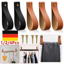 PU Leder Wandbehang Riemen, Ruder Paddel Handtuch Aufhänger, Wandhaken DE`