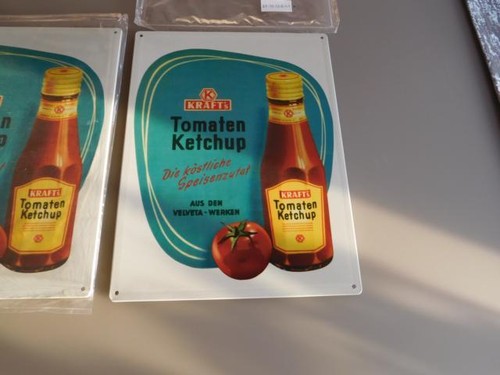 Werbeschild kraft tomaten - kraft,