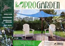 Pro Garden Sonnensegel dreieckig 3 x 3 x 3 m Segel Sonnenschutz Terrasse 161775