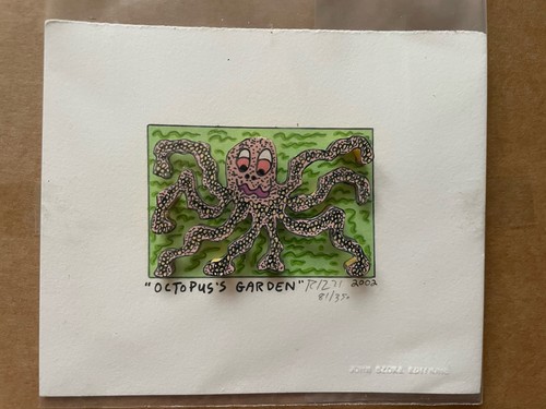 James rizzi octopus - rizzi, 3d