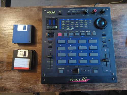 Akai remix sampler - akai, 16