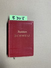 Baedeker Schweiz 1937