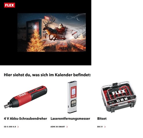 Flex werkzeug adventskalender - flex,