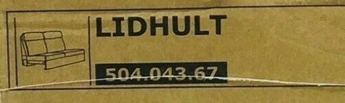 Ikea lidhult bezug für 2er - bezug,