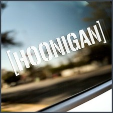 Aufkleber Set: 2 X Hoonigan |