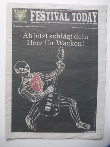 Wacken woa zeitschrift - wacken,