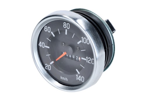 Tachometer 140km 60mm chrom - tachometer, 140km/h