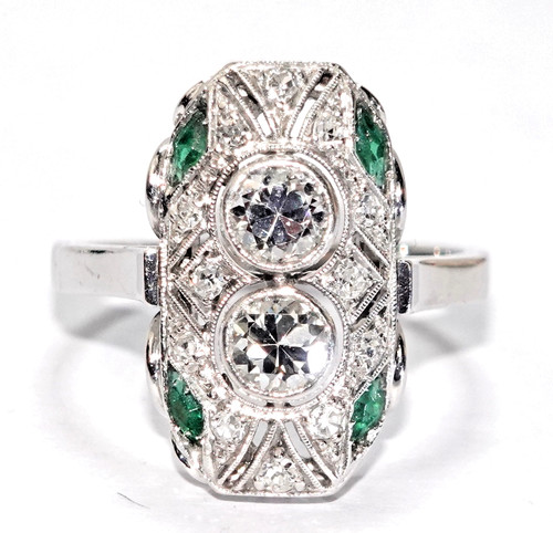 Ring gold antik art - antik, deco
