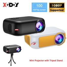 Mini LED Projektor Heimkino Beamer Film Für Outdoor-Filmvorführungen HDMI USB DE