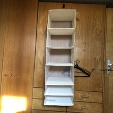Ikea SKUBB Aufbewahrung 6 Fächer Weiß 35x45x125 Cm Kleiderschrank Organizer 