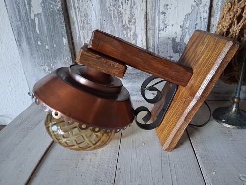 Rare alte wandlampe - alte,